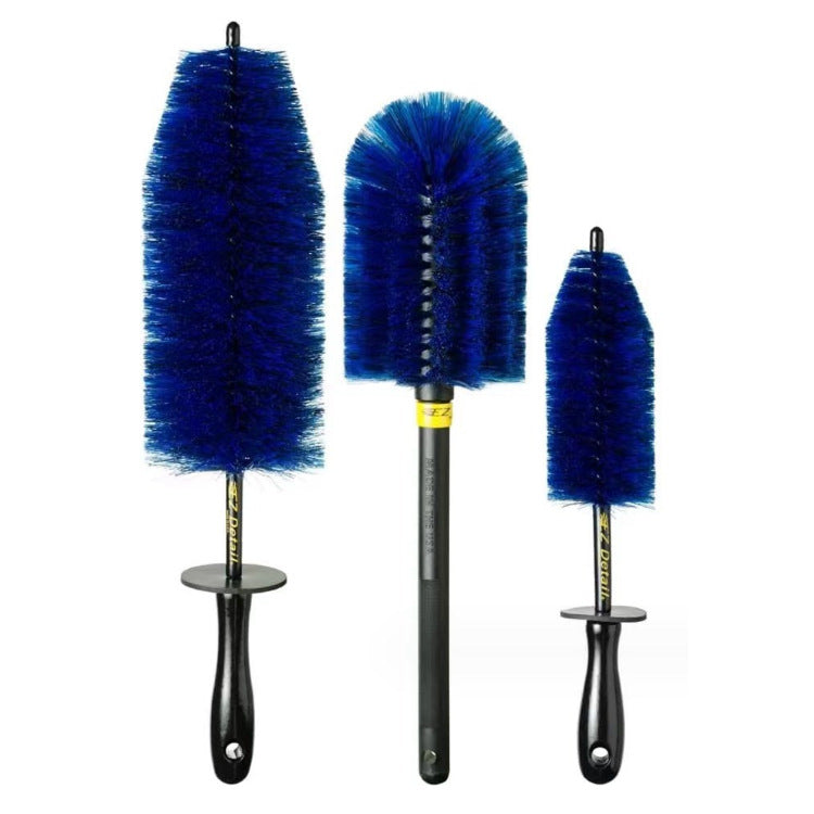 Multi-Purpose Car Cleaning Brush Set – Wheel Hub, Tire & Engine Compartment Detailing Brush for Deep Car Wash